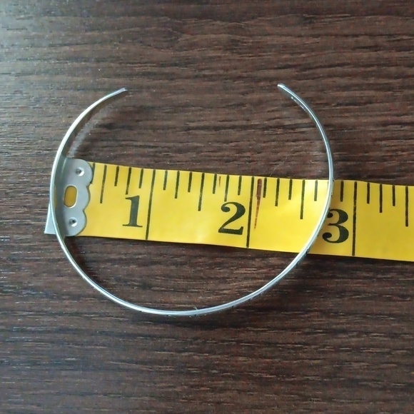 VT 925 Inscribed Silver Cuff Bracelet - Picture 3 of 6